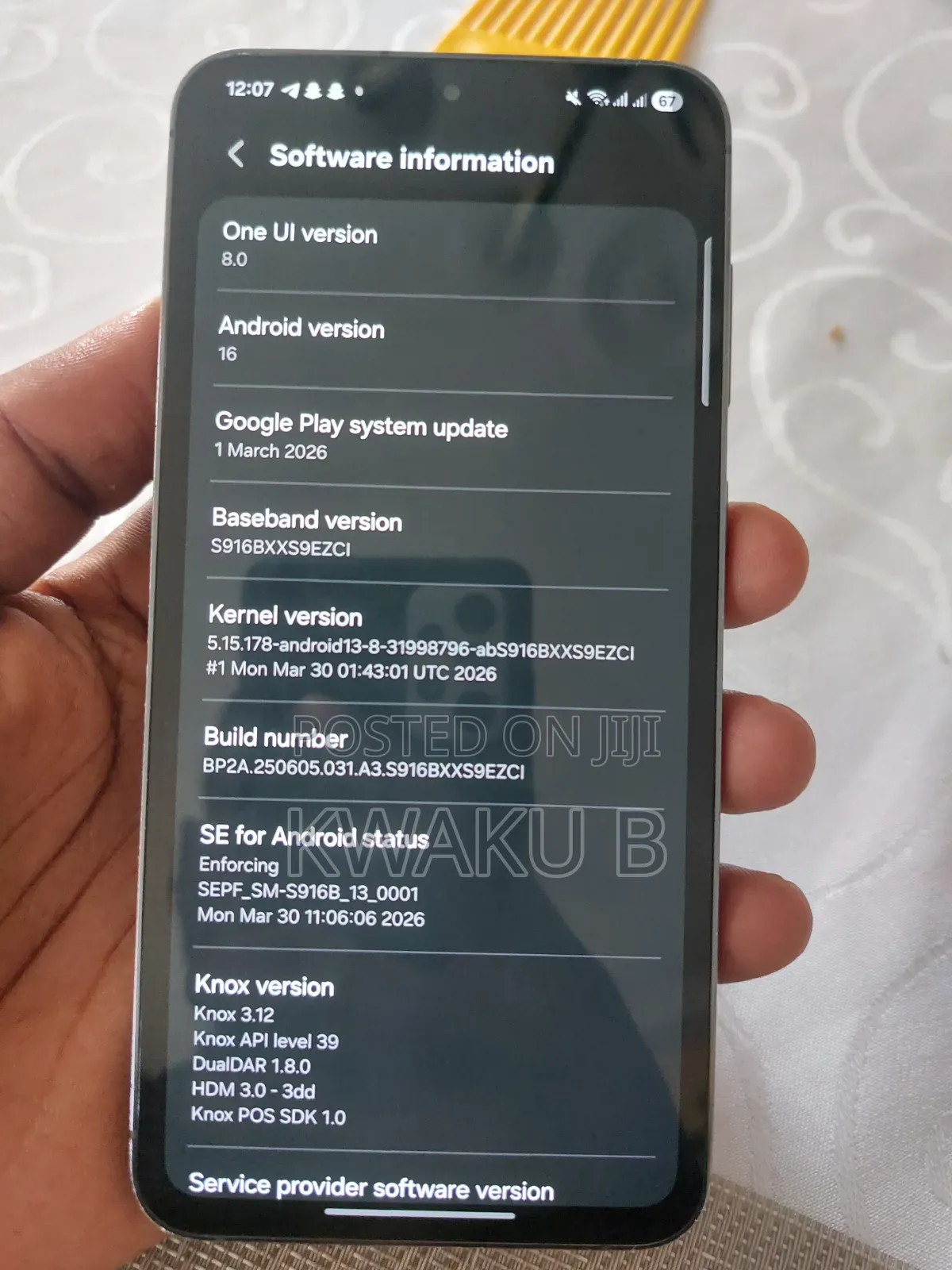 Samsung Galaxy S23 Plus 512 GB Gray