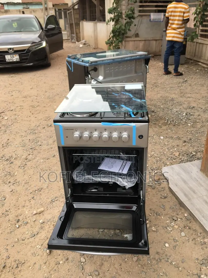 Volcano 3x1 Gas Cooker Compact Triple Burner Kitchen Stove