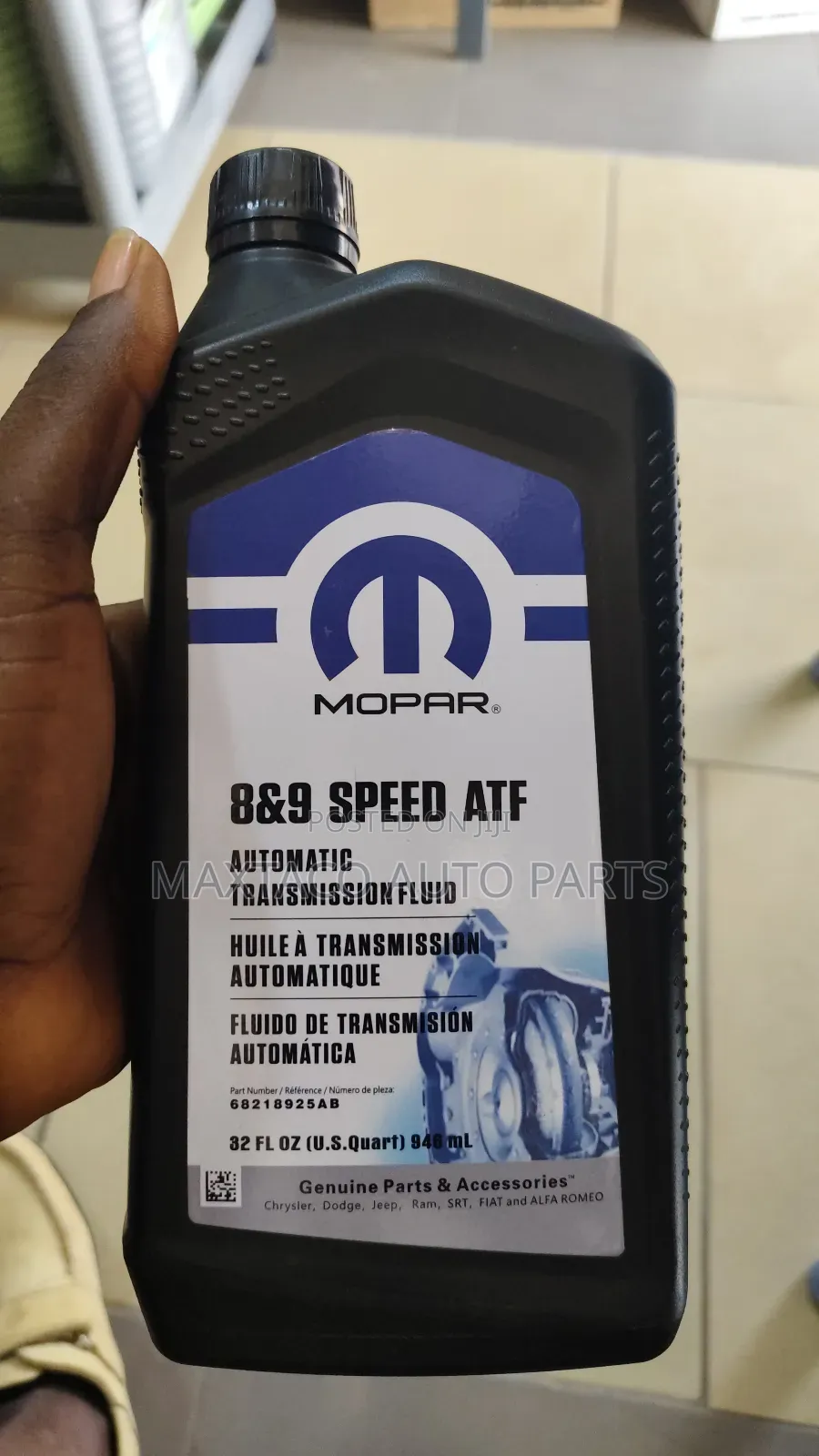 Mopar 8&9 Speed Transmission Fluid
