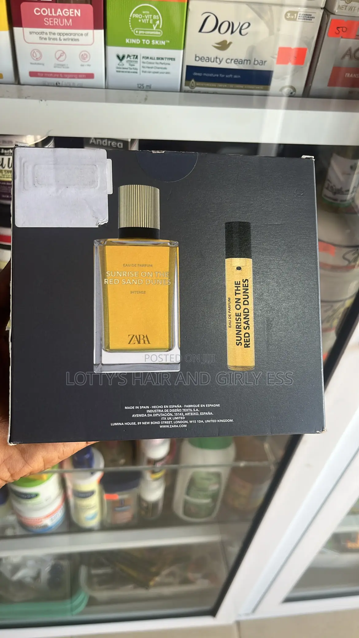 Zara “Sunrise on the Red Sand Dunes” Intense Eau De Parfum-100ml 20ml