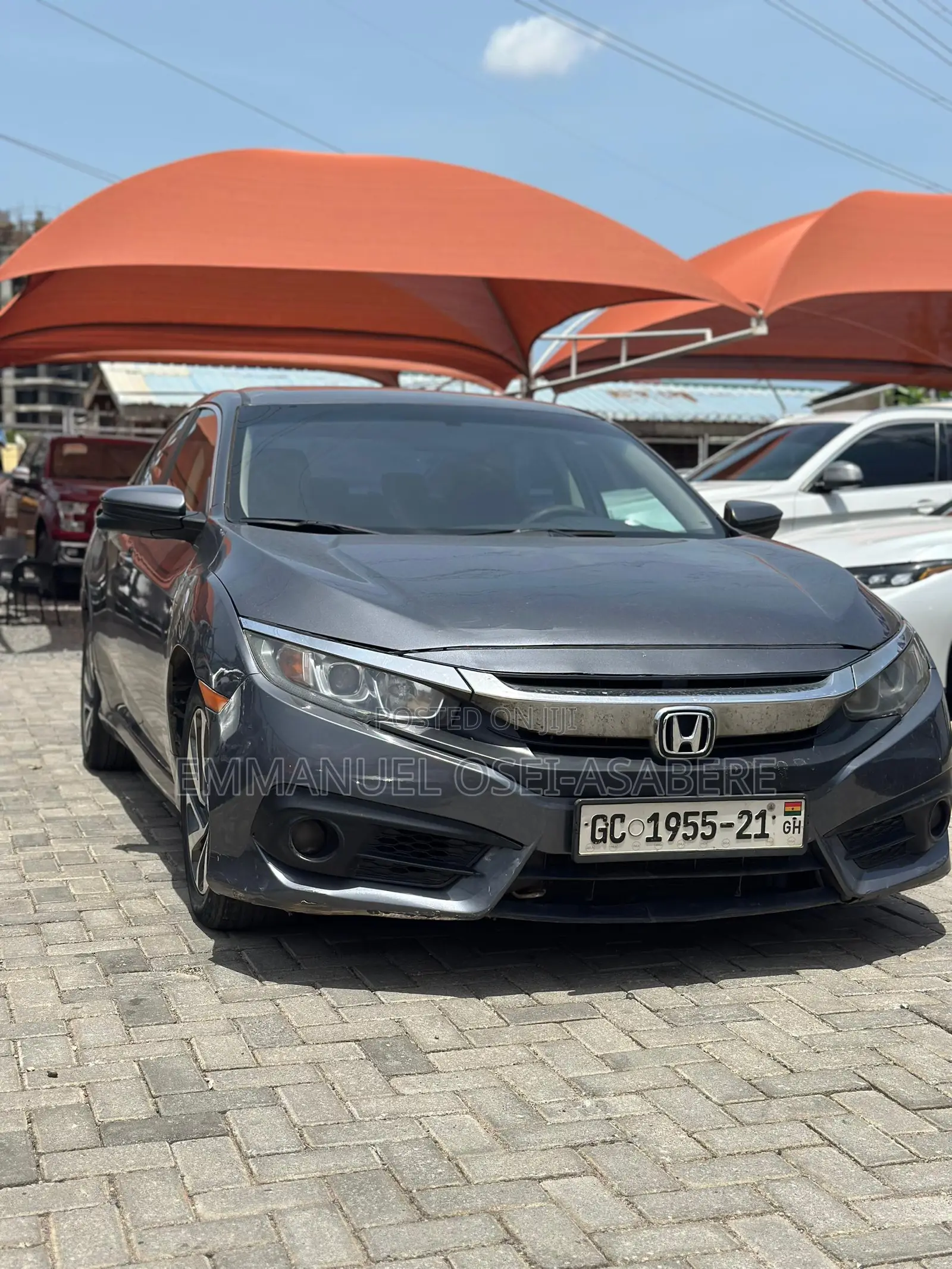 Honda Civic EX 4dr Sedan (2.0L 4cyl) 2017 Silver