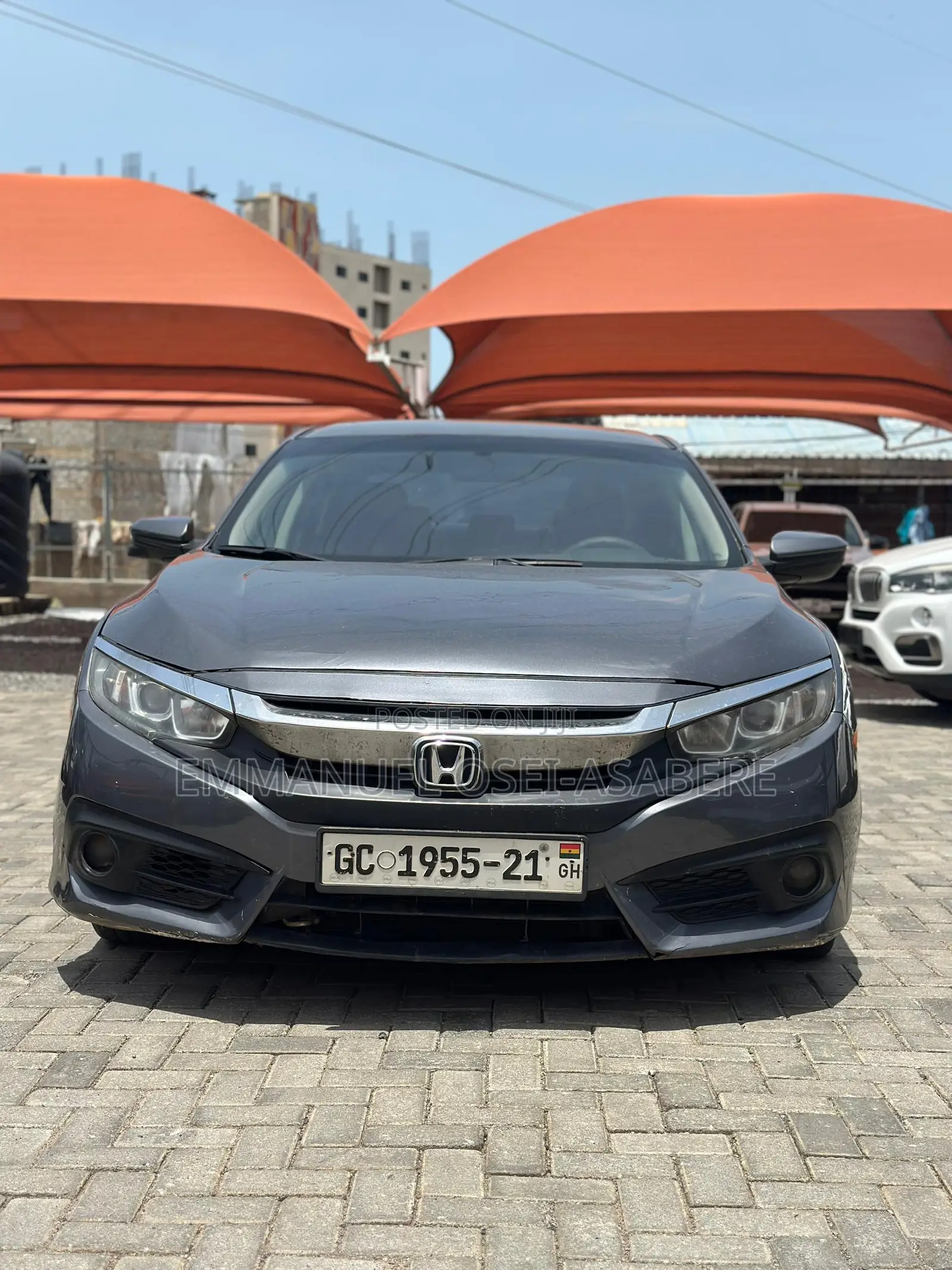 Honda Civic EX 4dr Sedan (2.0L 4cyl) 2017 Silver