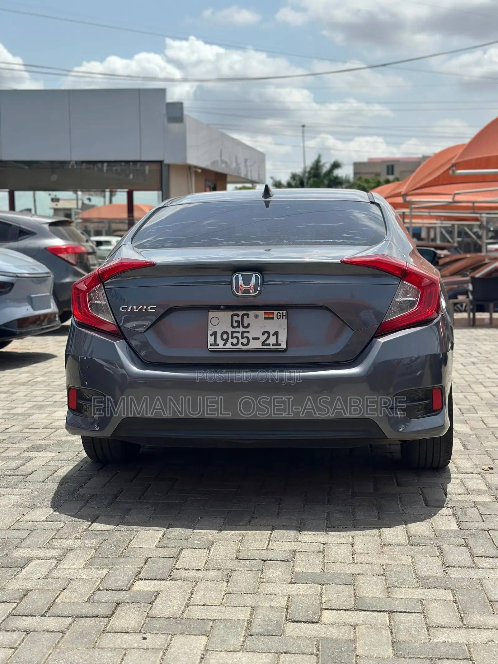 Honda Civic EX 4dr Sedan (2.0L 4cyl) 2017 Silver