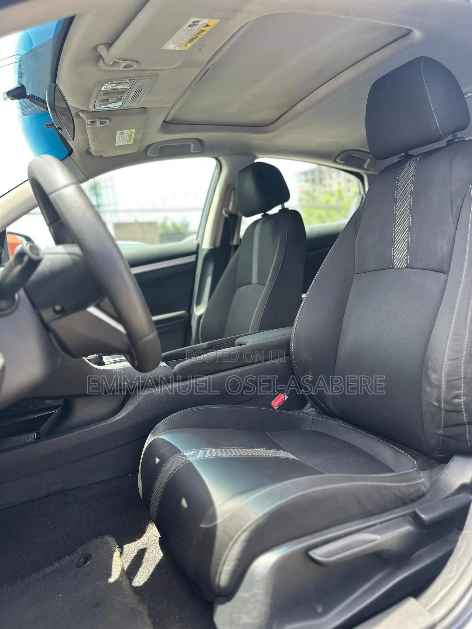 Honda Civic EX 4dr Sedan (2.0L 4cyl) 2017 Silver