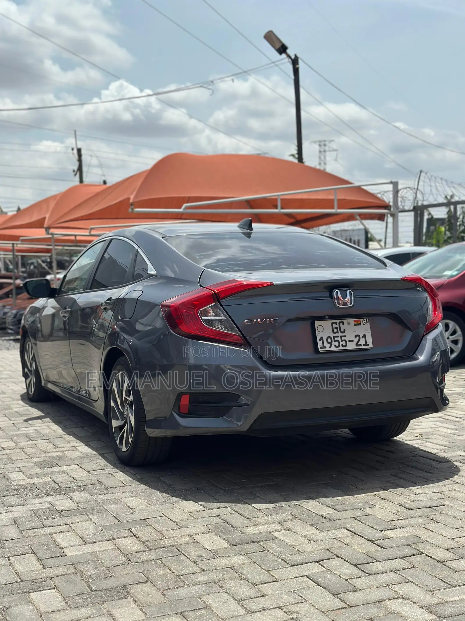 Honda Civic EX 4dr Sedan (2.0L 4cyl) 2017 Silver