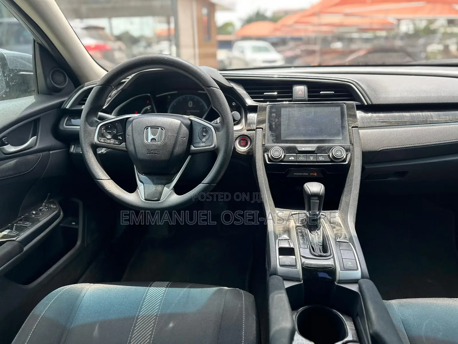 Honda Civic EX 4dr Sedan (2.0L 4cyl) 2017 Silver