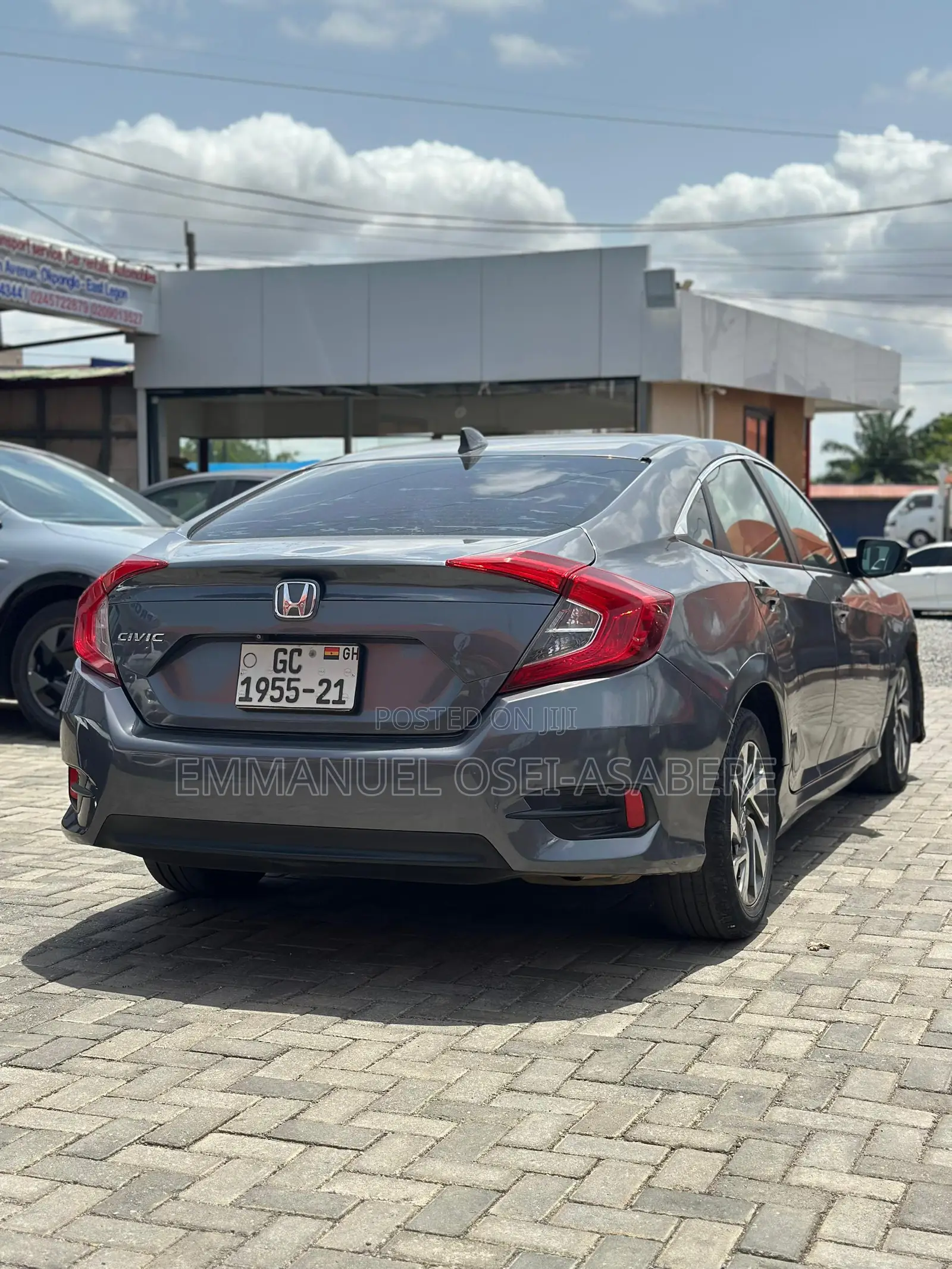 Honda Civic EX 4dr Sedan (2.0L 4cyl) 2017 Silver