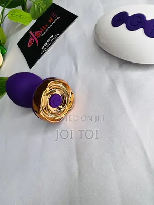 Rose Remote Control Butt Plug