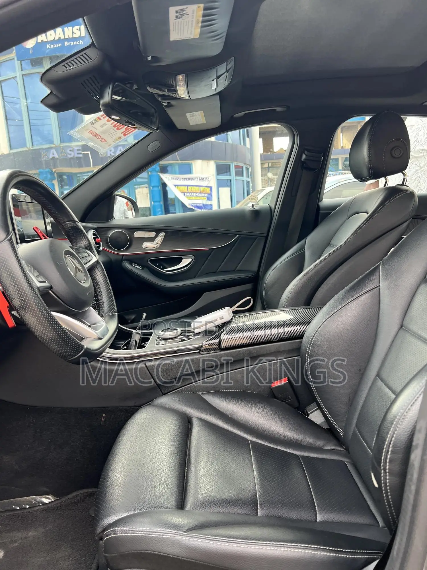 Mercedes-Benz C300 Luxury 4matic Sedan AWD (2.0L 4cyl 7A) 2017 Gray