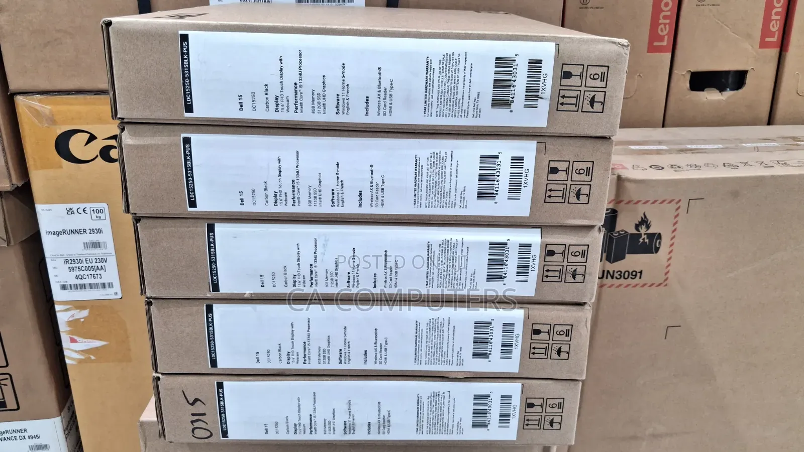 New Laptop Dell G15 5535 8GB Intel Core i5 SSD 512GB