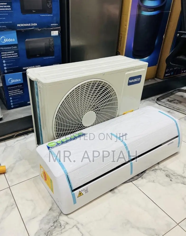 Sleek Nasco 2.0hp R410 Dual Inverter Air Conditioner(White) 