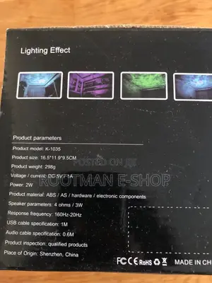 Brand New, Unused Projection Nightlight Lucky Stone Lamp