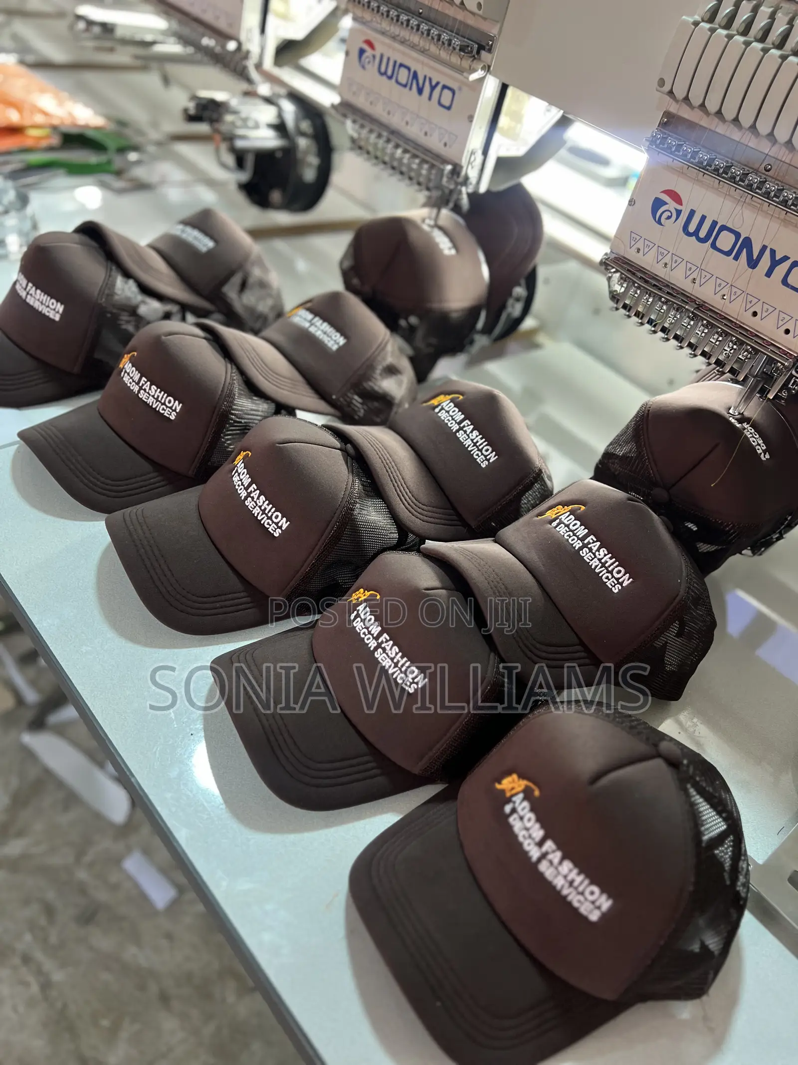 Embroidery on Cap
