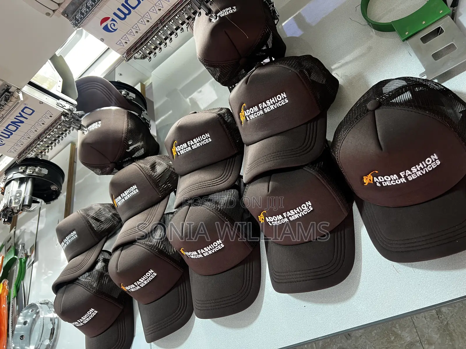 Embroidery on Cap