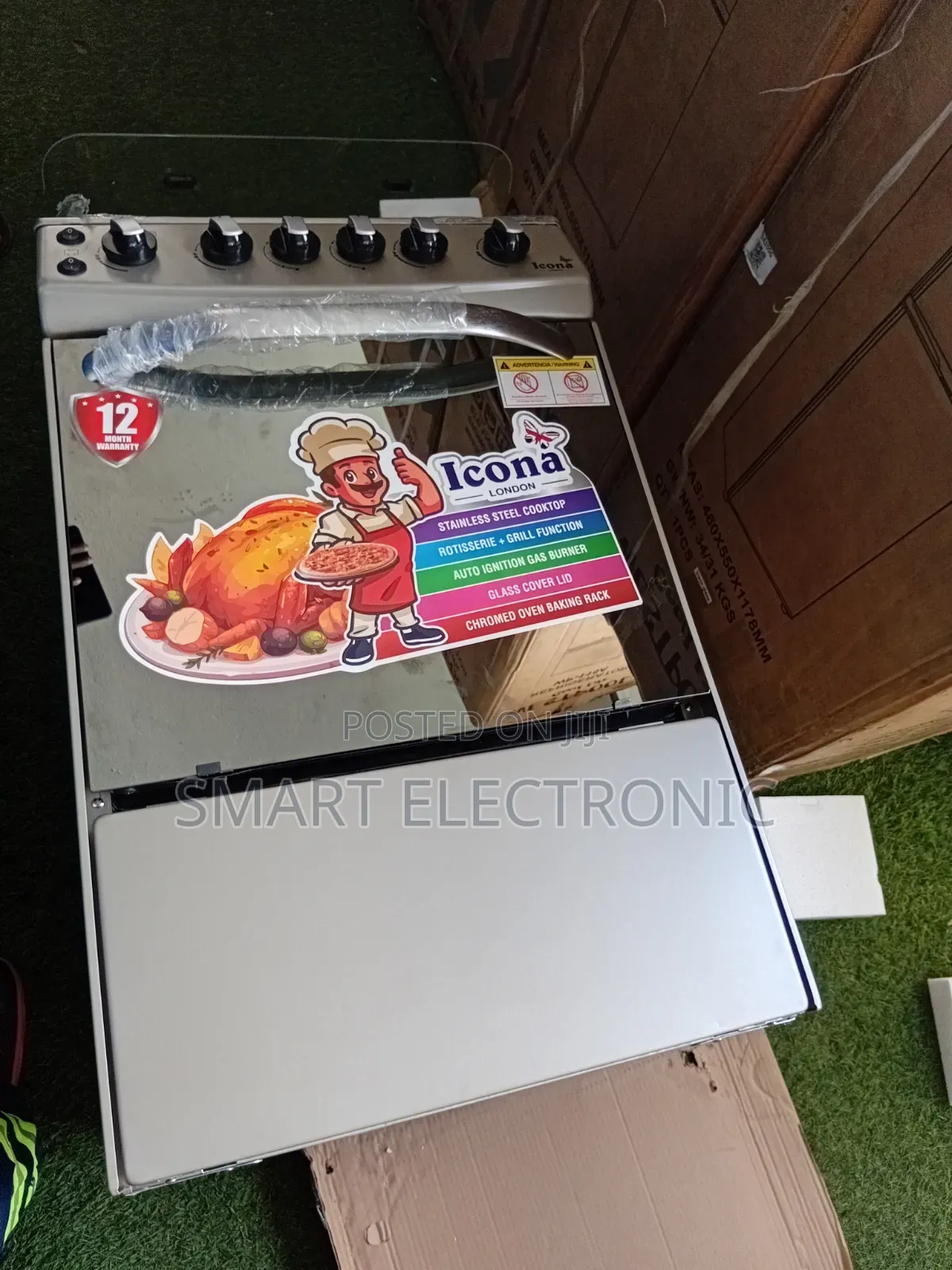 Icona Fast Heating Gas Cooking Burner