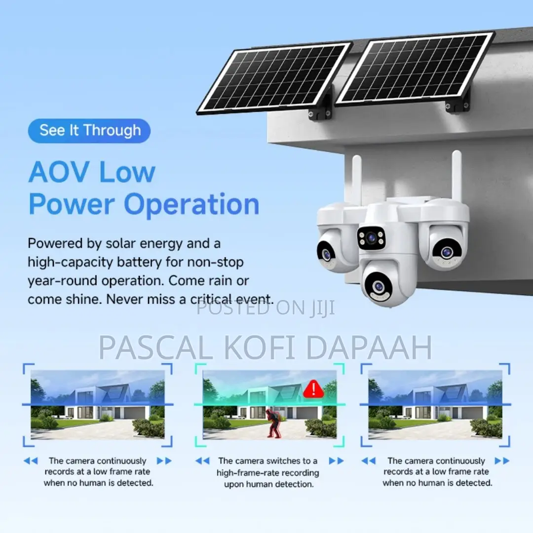 4 Lens 4g Solar Camera