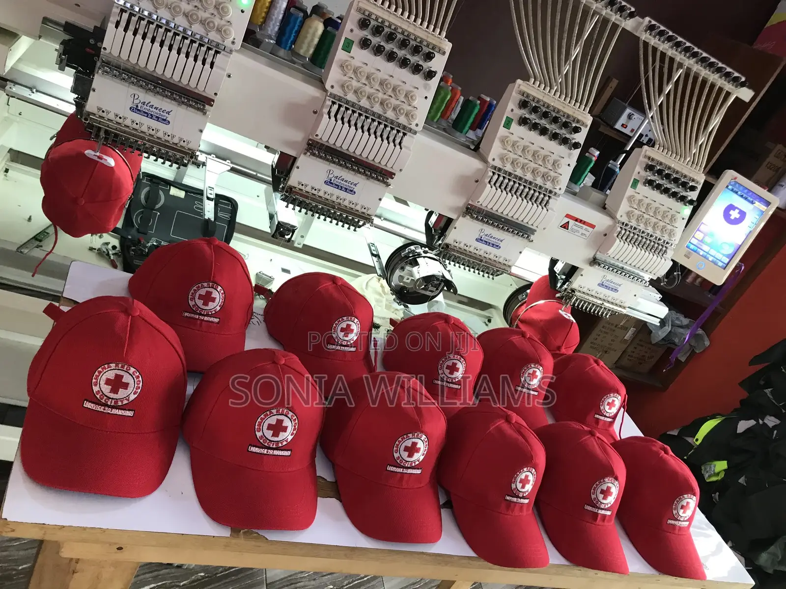 Embroidery on Cap