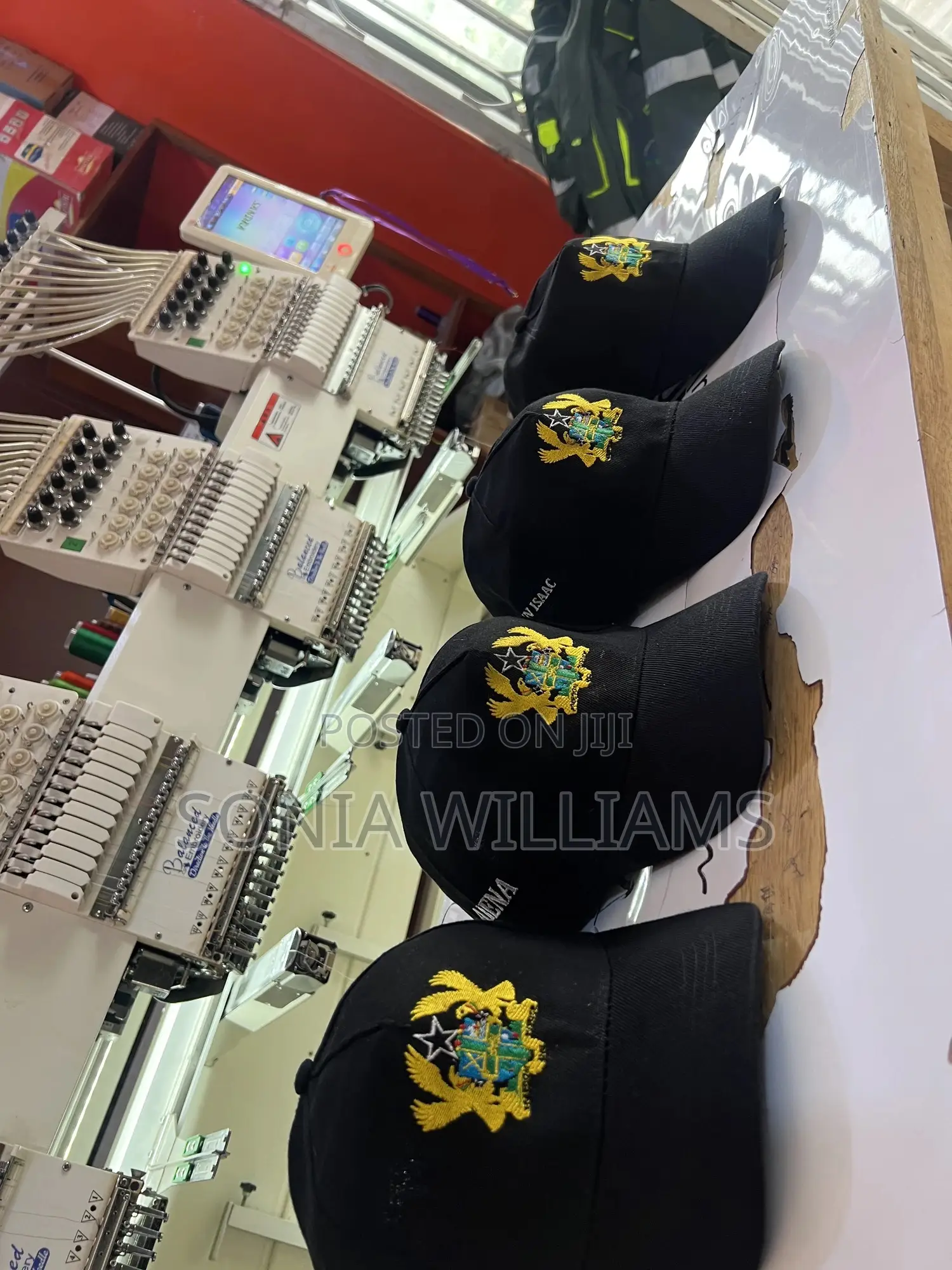 Embroidery on Cap