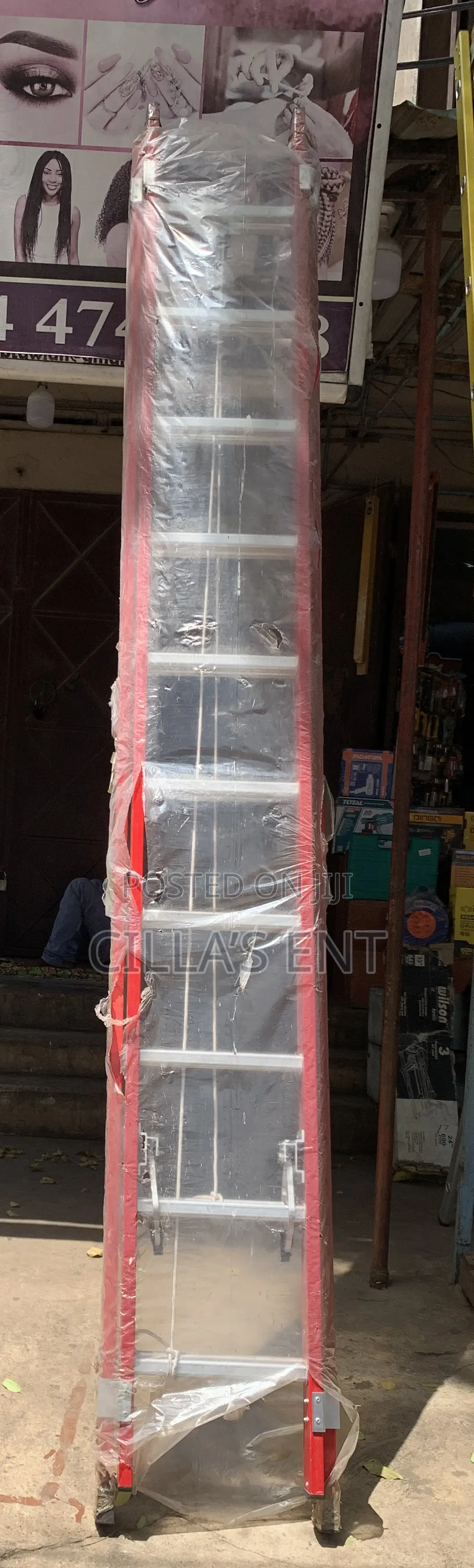 2x10 Fiberglass Ladder