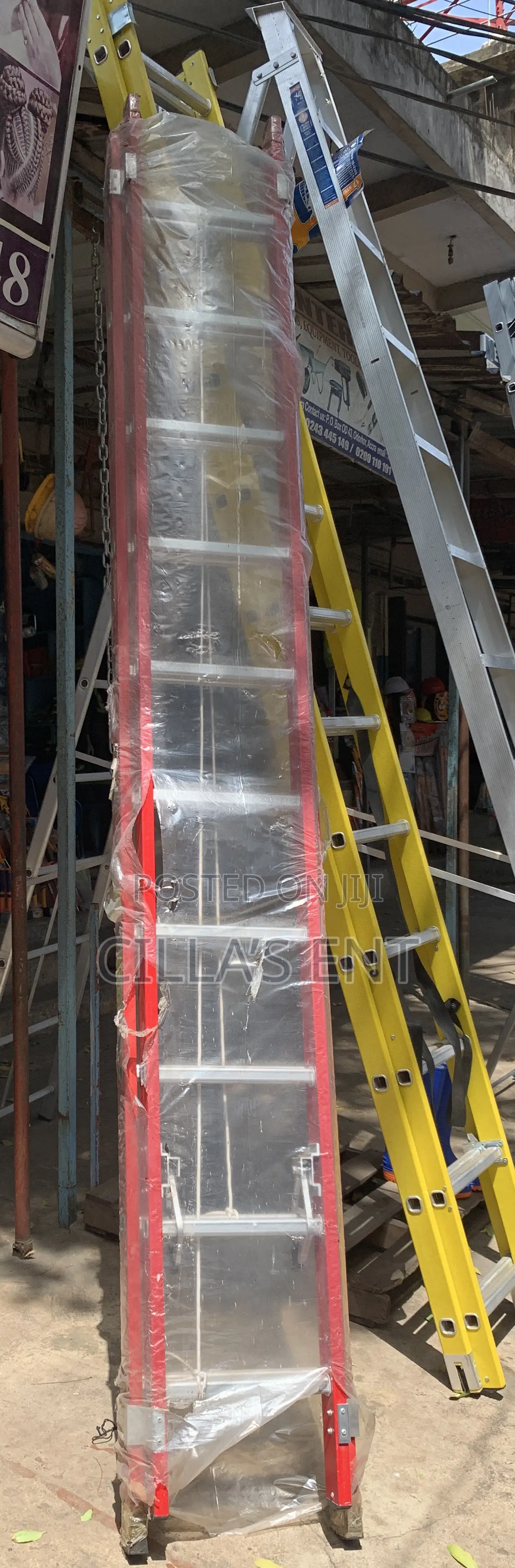 2x10 Fiberglass Ladder