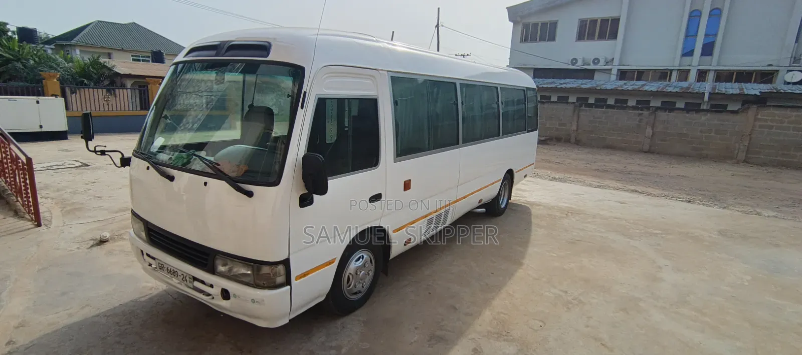 Toyota Coaster 2011 White