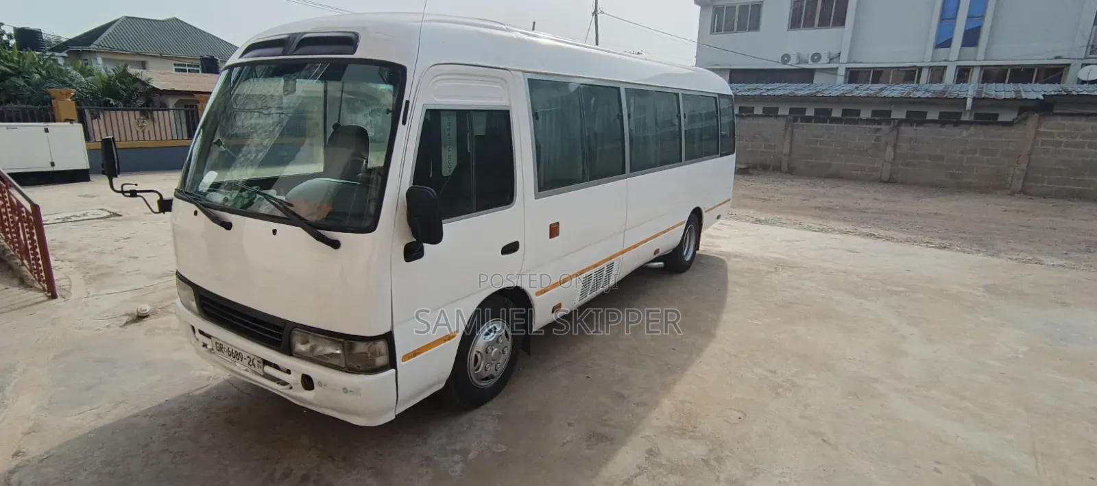 Toyota Coaster 2011 White