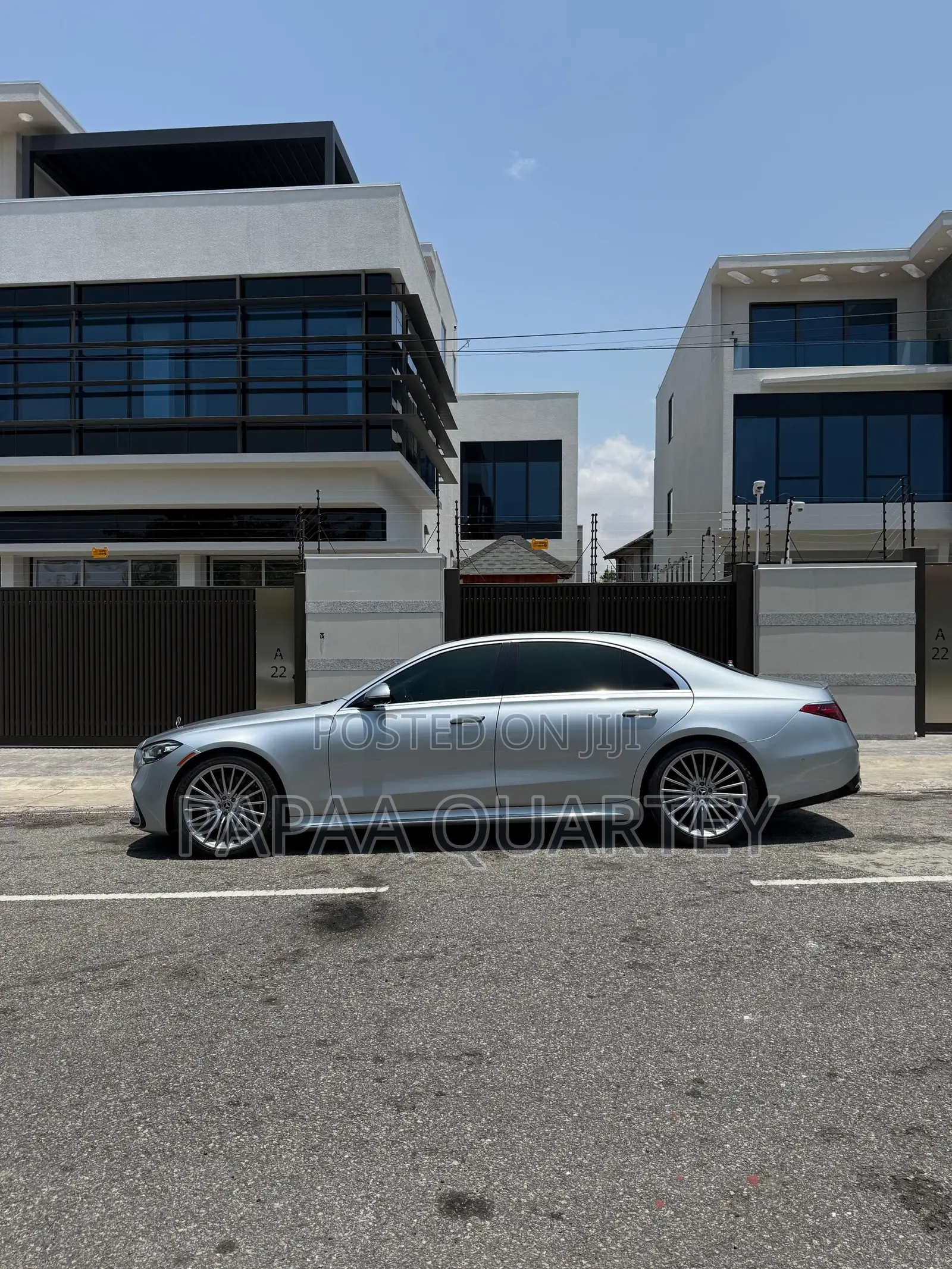 Mercedes-Benz S-Class S 580 4MATIC 2021 Silver