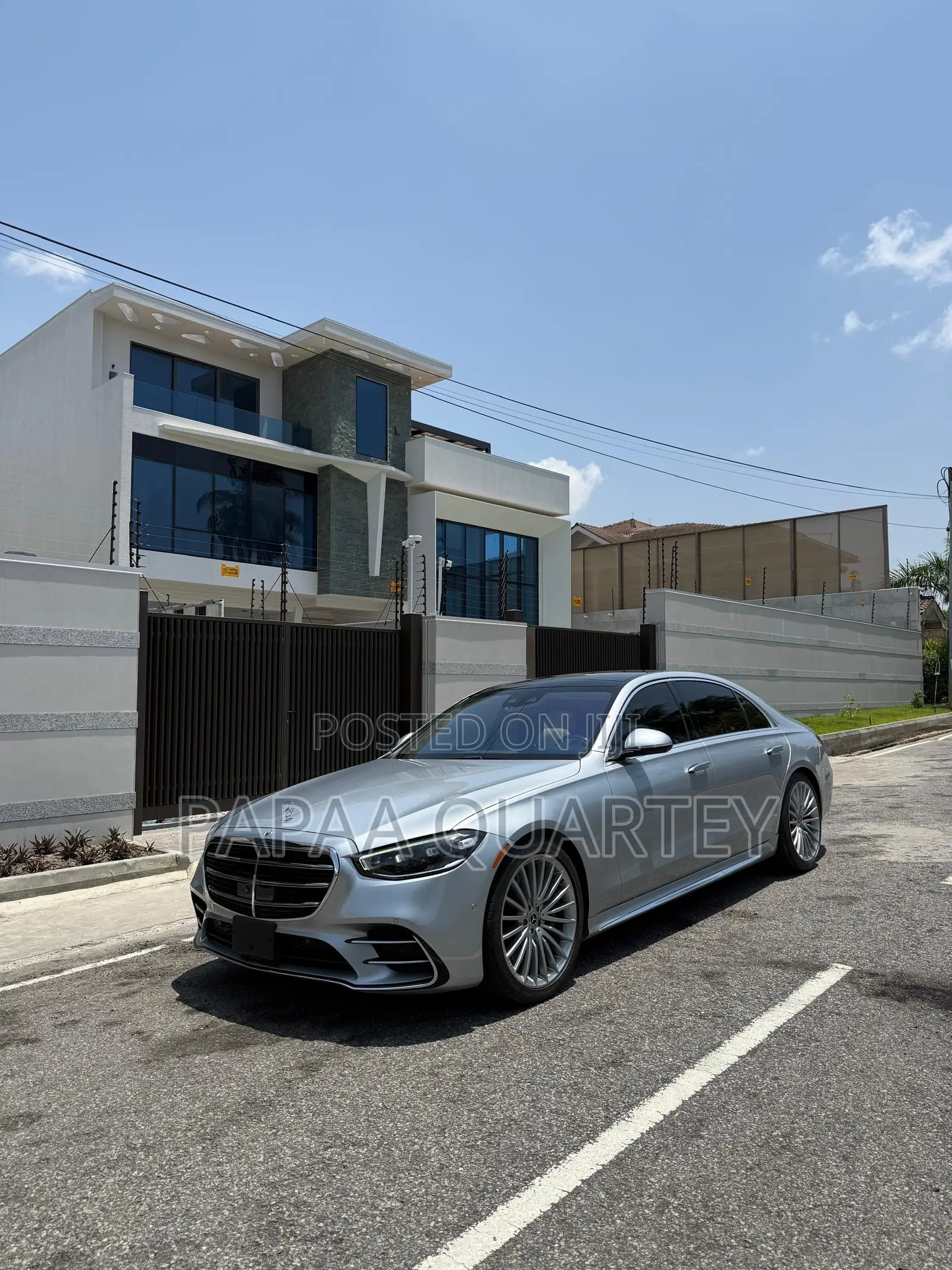 Mercedes-Benz S-Class S 580 4MATIC 2021 Silver