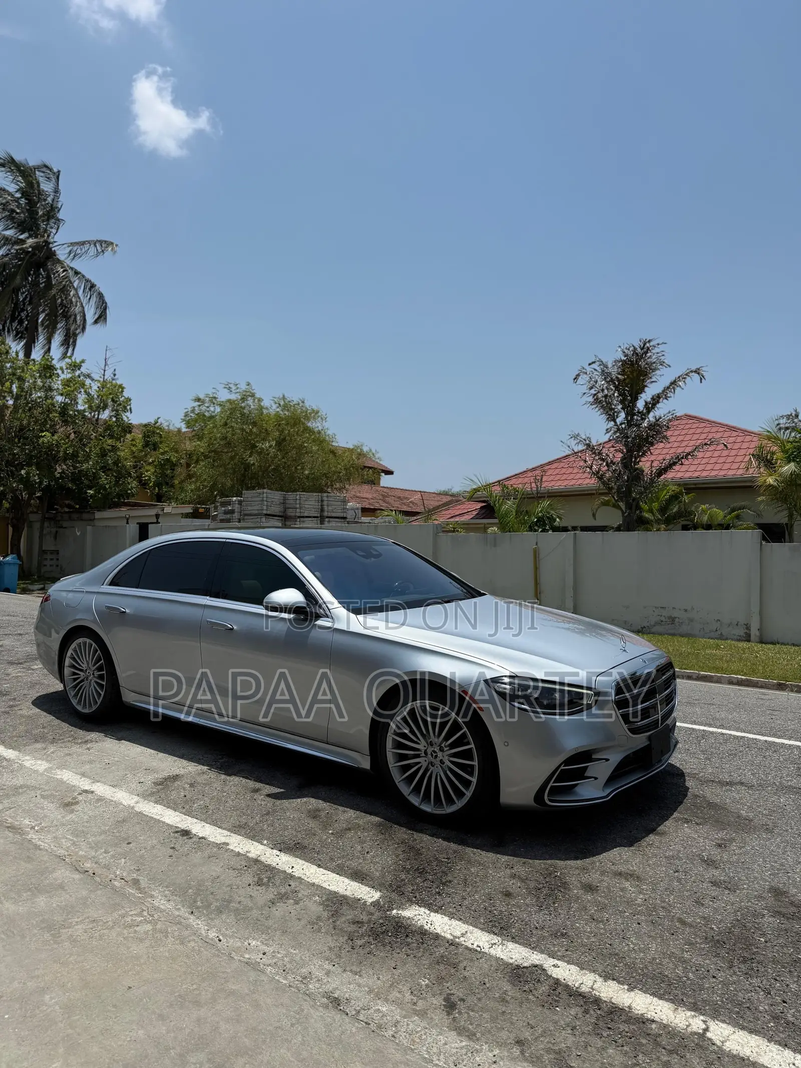 Mercedes-Benz S-Class S 580 4MATIC 2021 Silver