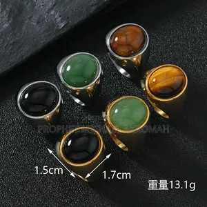 Natural Stone Rings