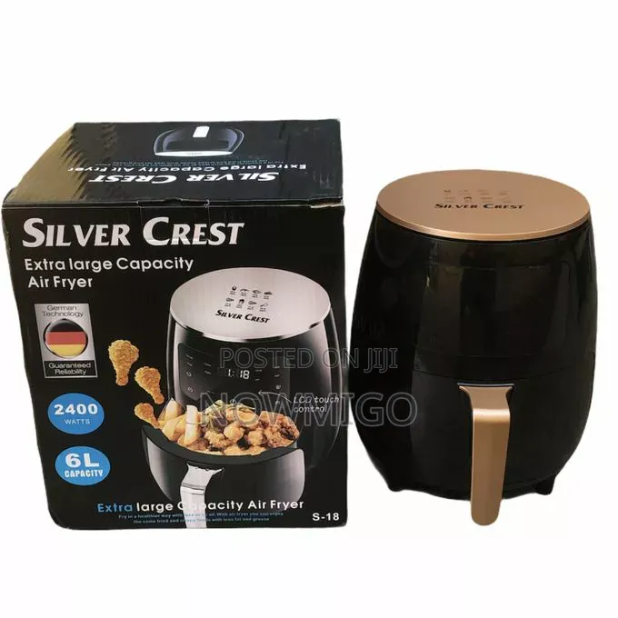 Extra Large Silver Crest Air Fryer_ 6l, 7l, 8l 10l and 15 Litres