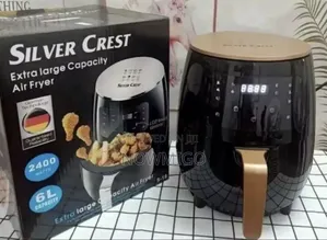 Extra Large Silver Crest Air Fryer_ 6l, 7l, 8l 10l and 15 Litres