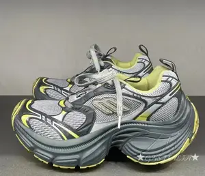 Balenciaga 10 Xl Grey and Yellow