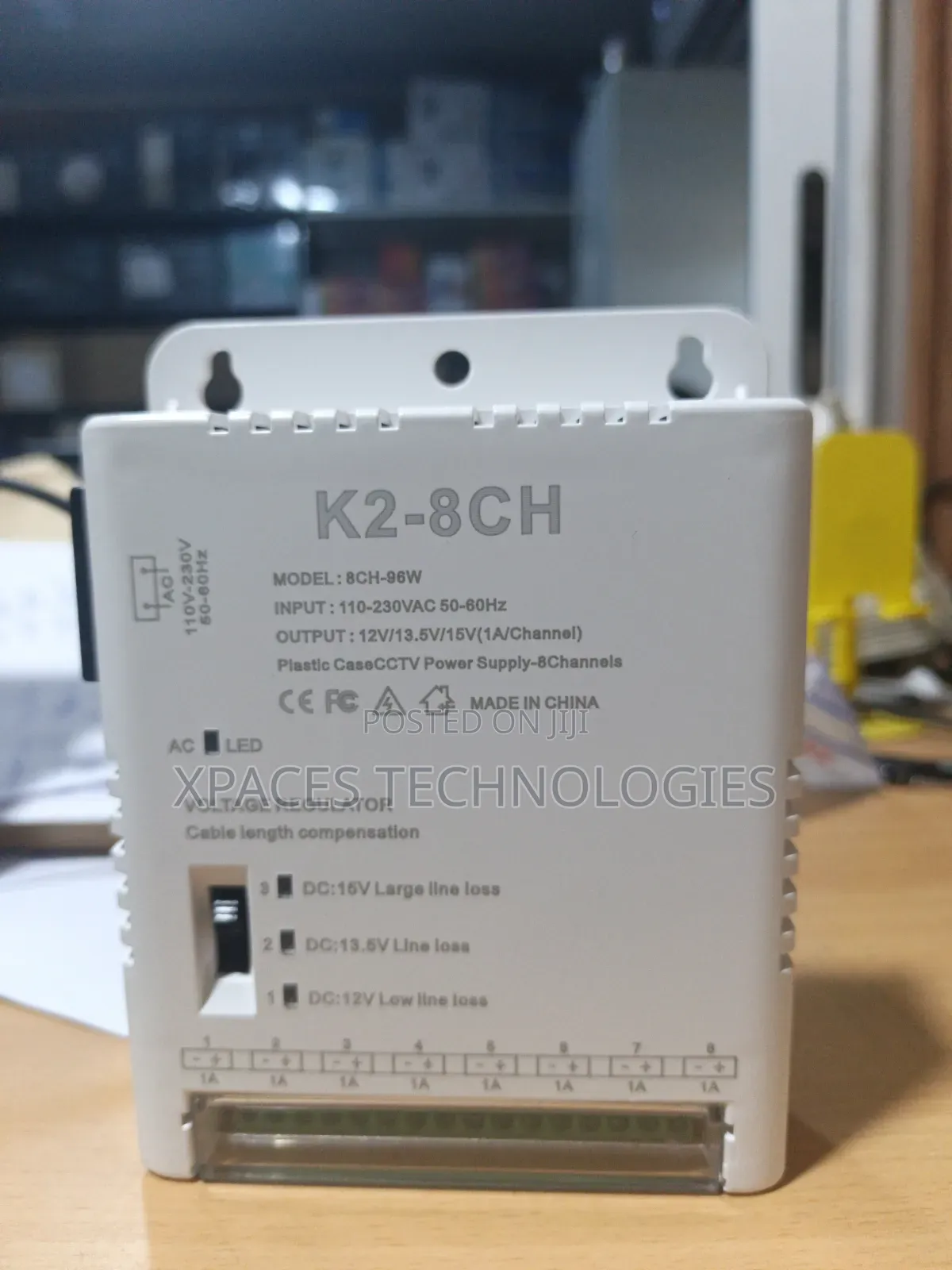 Ac/Dc CCTV Power Supply 8ch