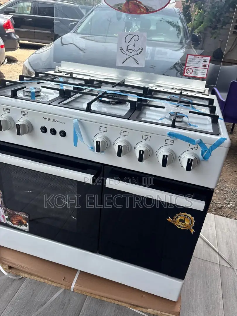 Mediatech 60x90 Freestanding Gas Cooker for Modern Kitchens