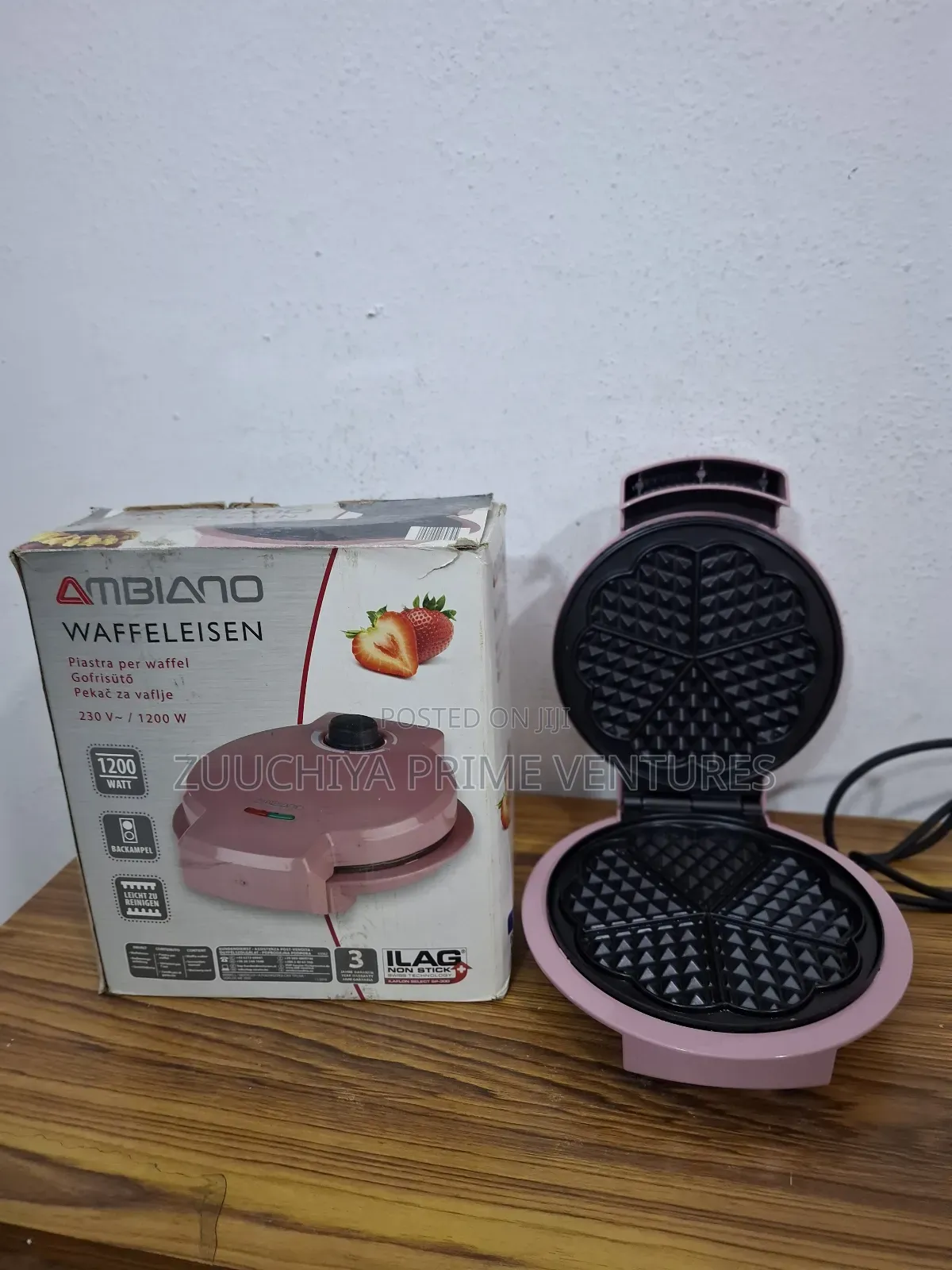 Ambiano Waffle Maker From Germany 