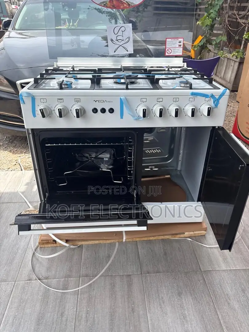 Mediatech 60x90 Gas Cooker With Spacious Oven Compartment