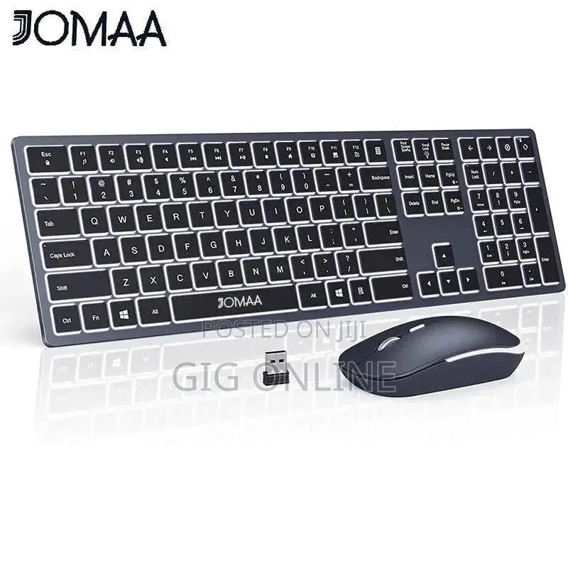 Jomaa Zx- Wireless Keyboard Mouse Combo