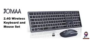 Slim Bluetooth Keyboard Mouse Combo