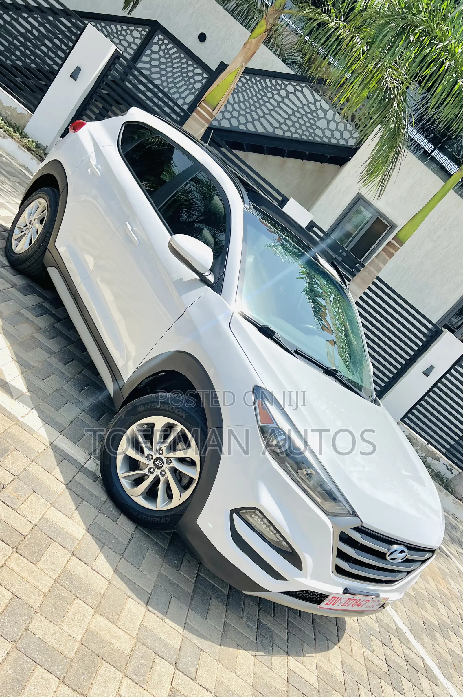 Hyundai Santa Fe 2017 White