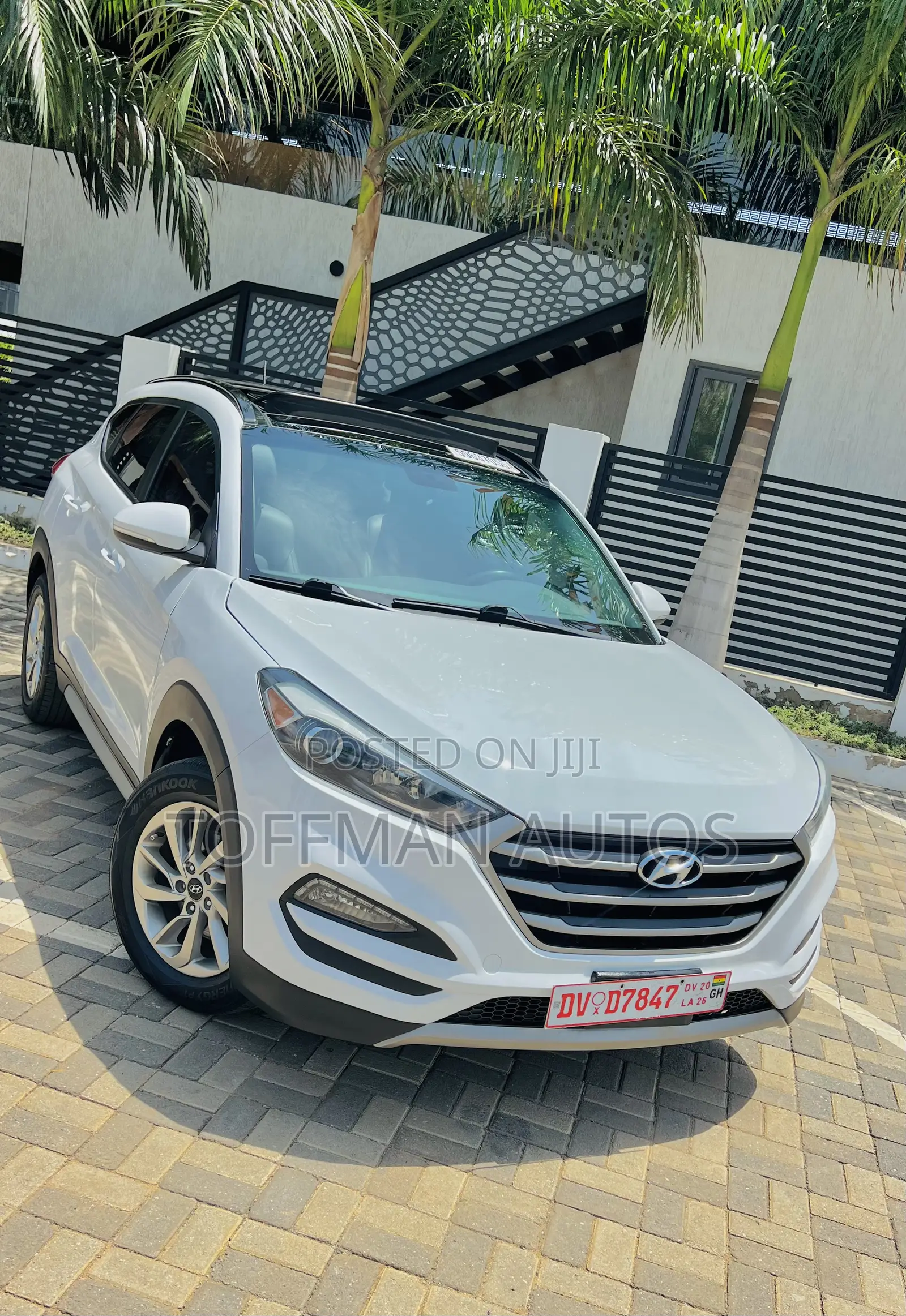 Hyundai Santa Fe 2017 White