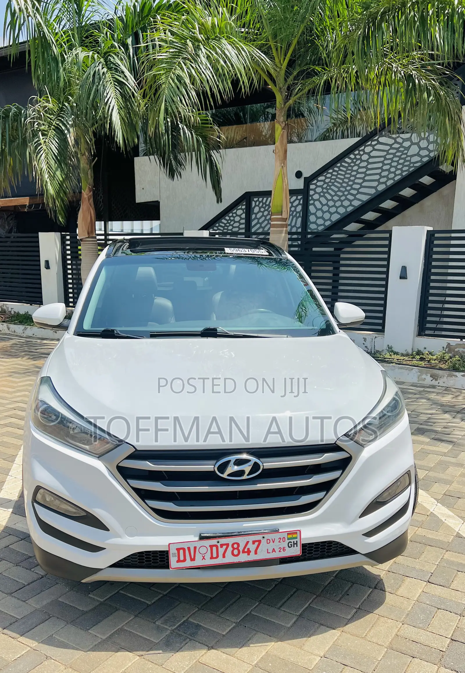 Hyundai Santa Fe 2017 White