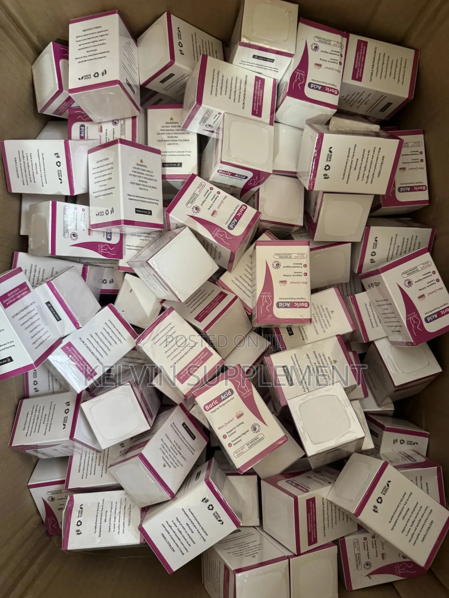 Boric Acid Vaginal Suppositories
