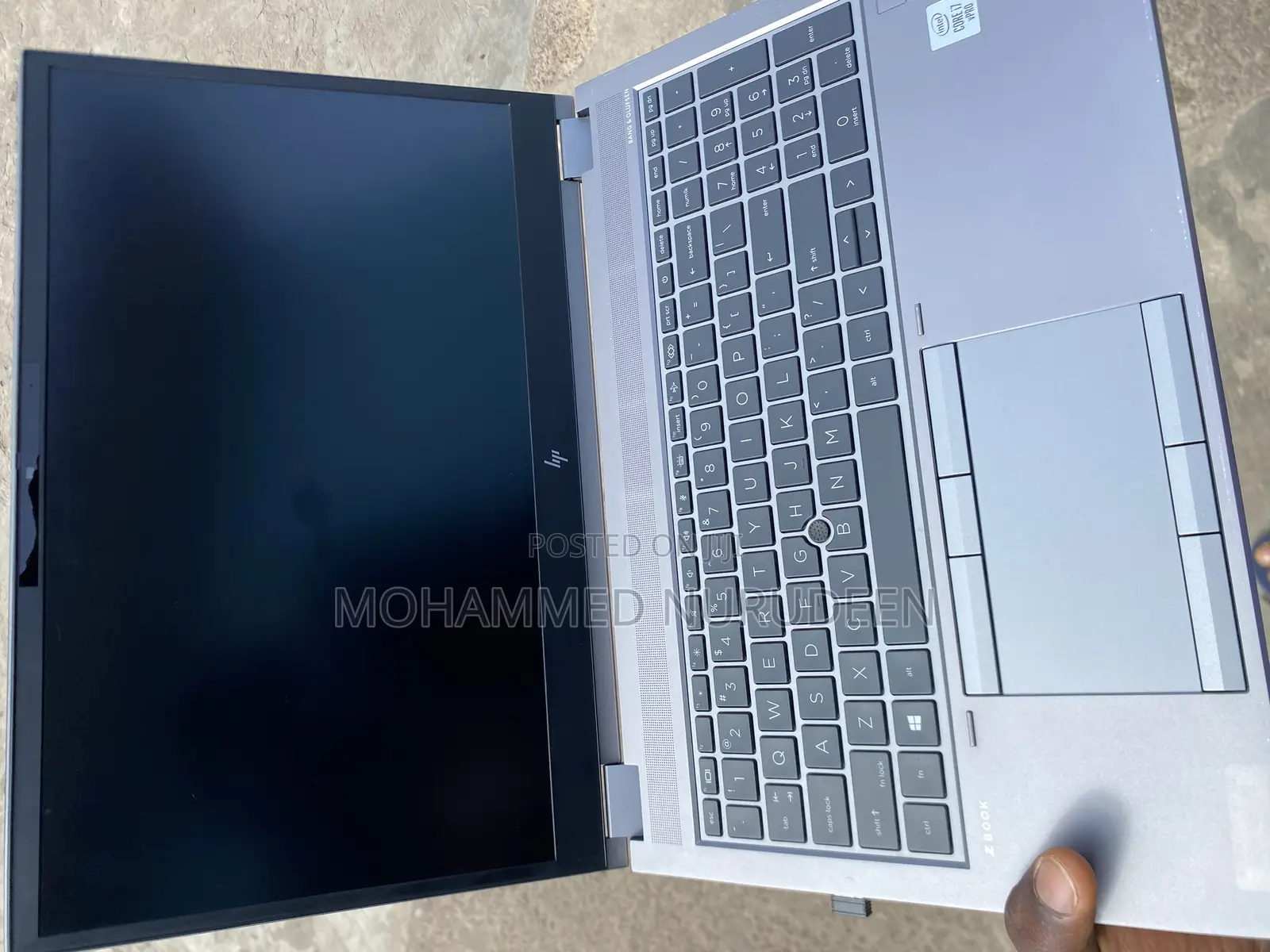 Laptop HP Zbook Fury 15 G7 32GB Intel Core i7 SSD 1T