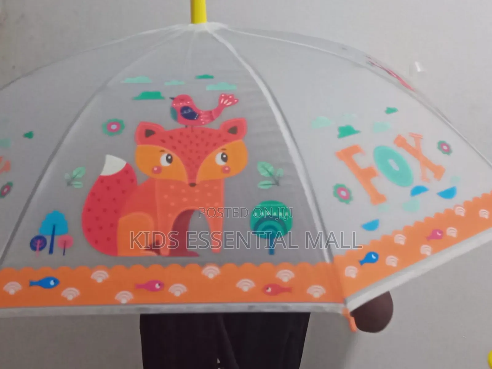 Kids Umbrella With Cartoon Characters
