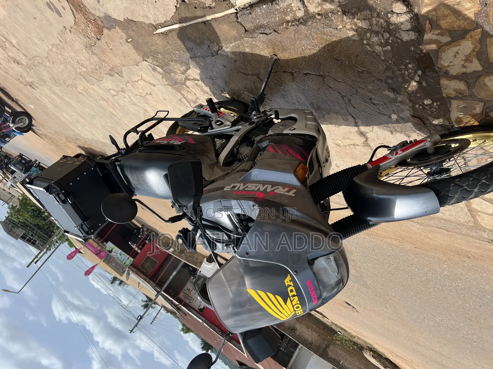 Honda Transalp XL600V 1995 Gray