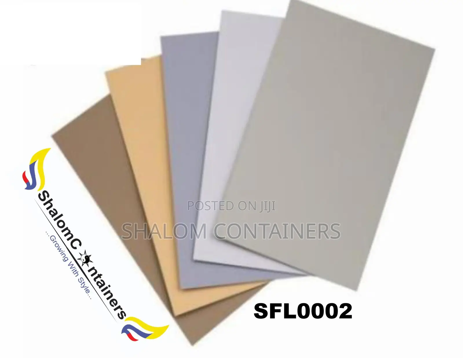 Shalom Containers Fiber Panels and Laminates for Construction
