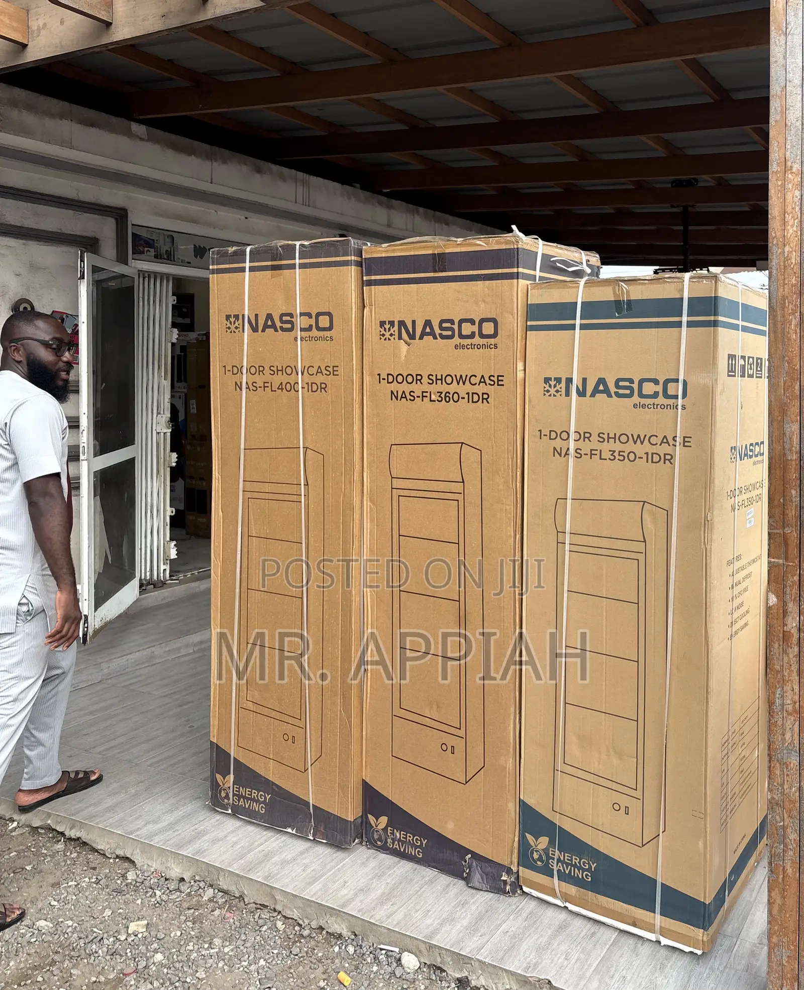 Choose Unique Nasco 358liters Glass Door Refrigerator 