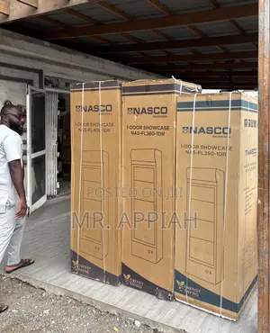 Choose Unique Nasco 358liters Glass Door Refrigerator 
