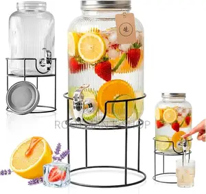 New Design Juice Dispenser Ice Tube With Stand